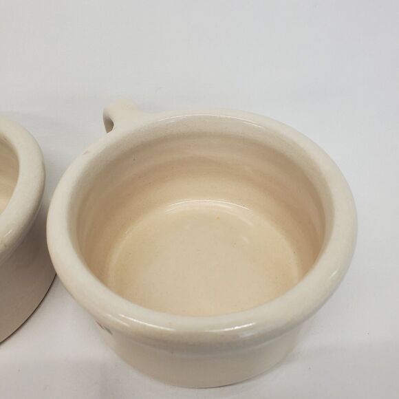 SHAKERS & THANGS Pottery Soup Chili Bowls Handles CHILI PEPPERS Marshall Texas - Picture 6 of 11